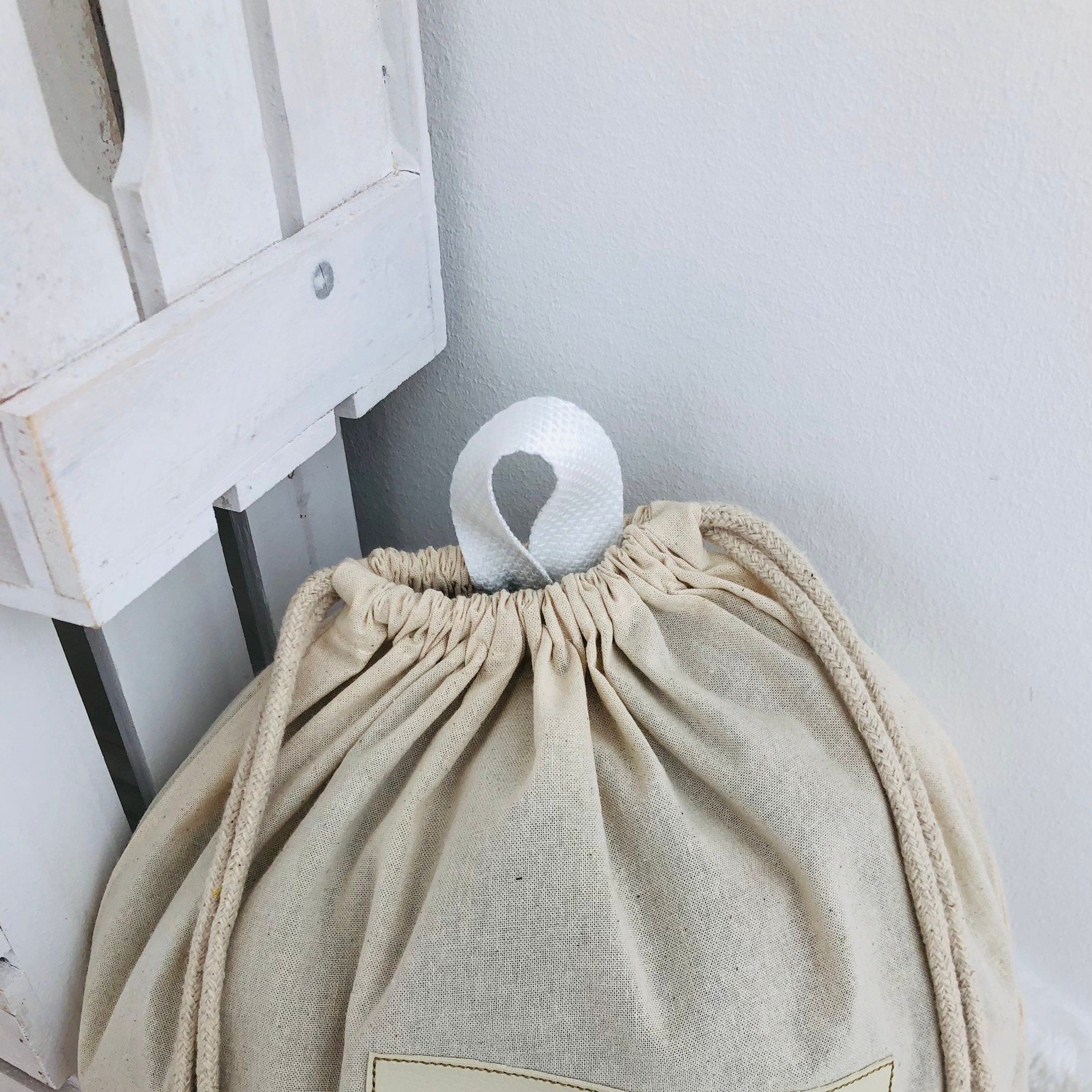 Schlaufe zum Aufhängen Kita Beutel