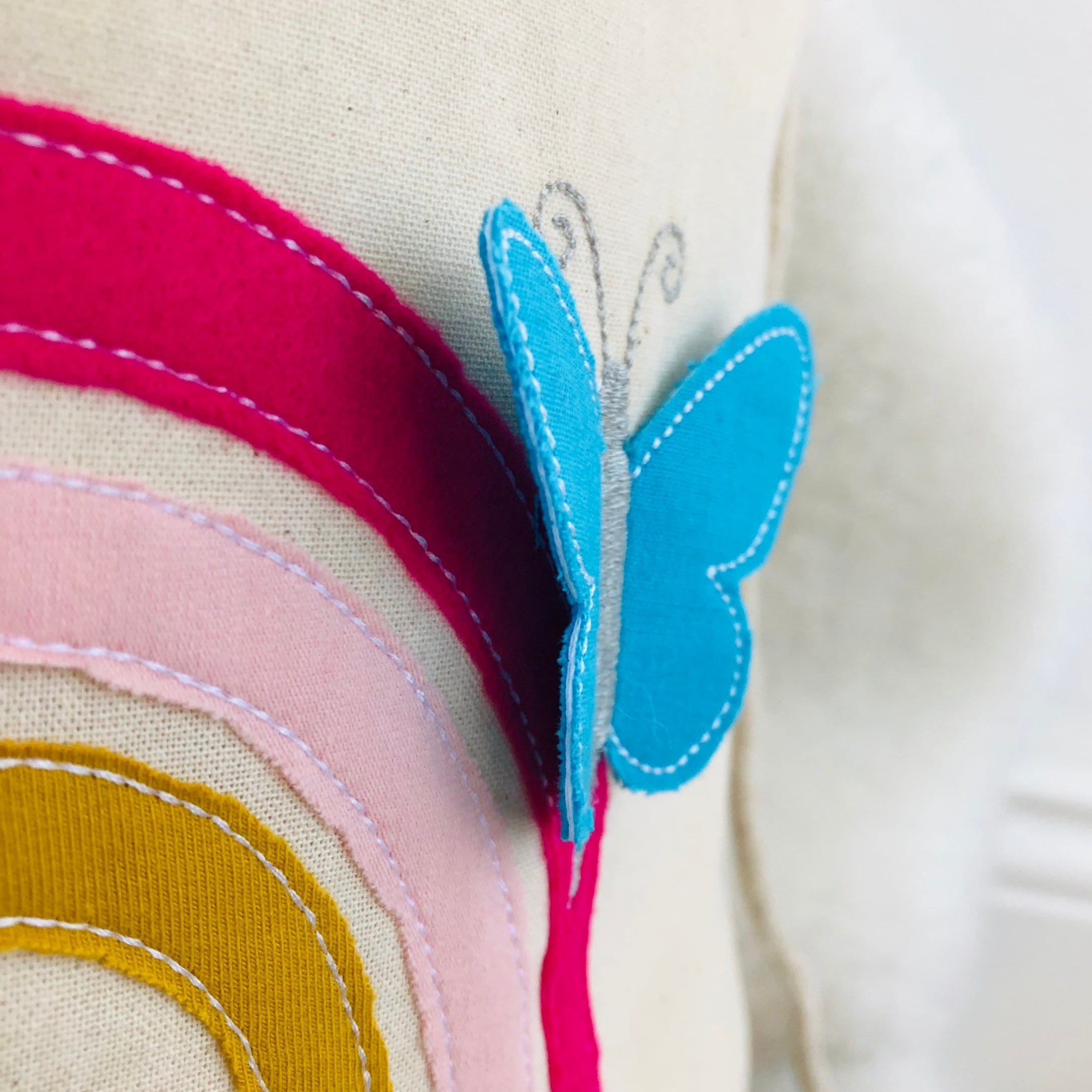 3D Schmetterling Applikation