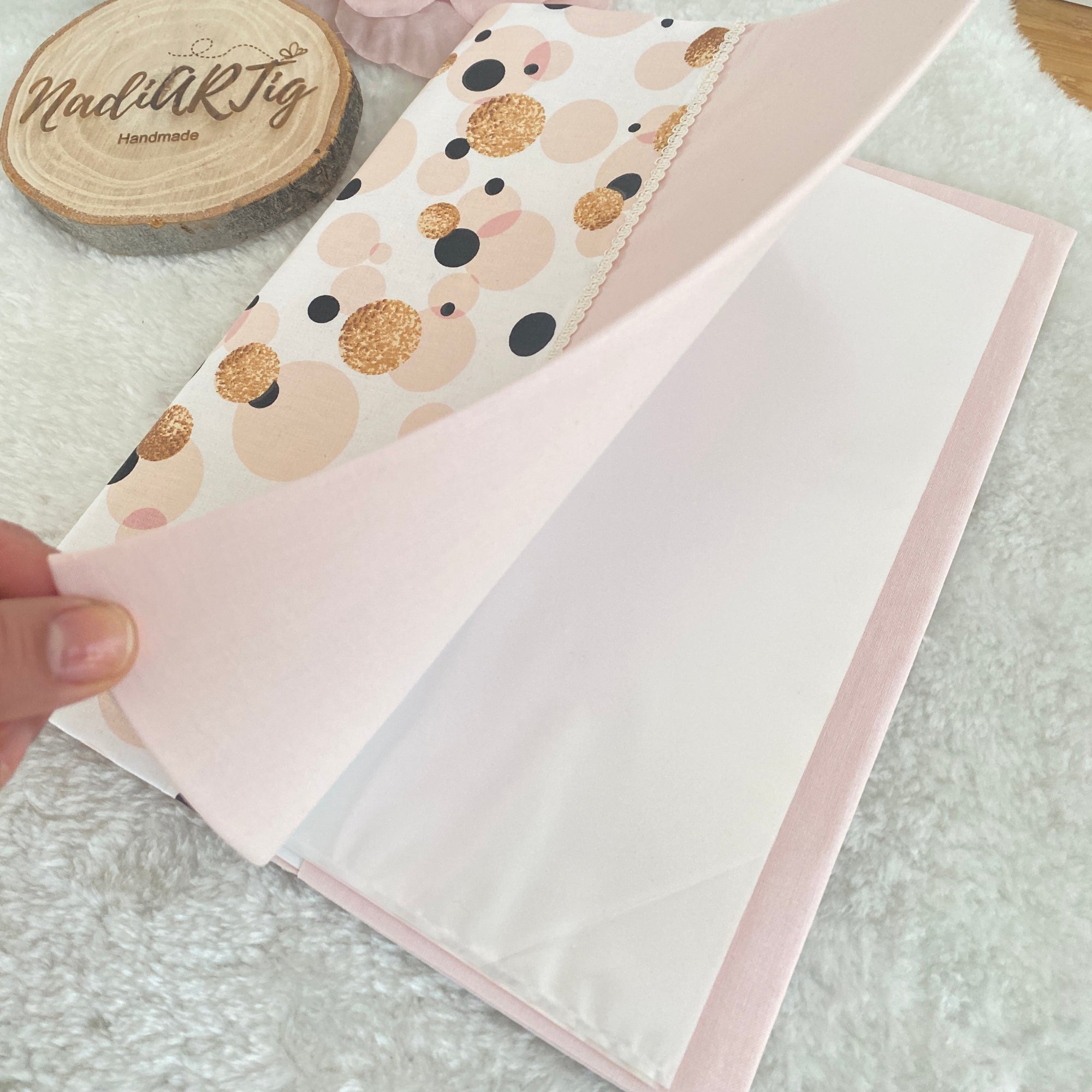 Schultüte kleine Fee in gold/puderrosé