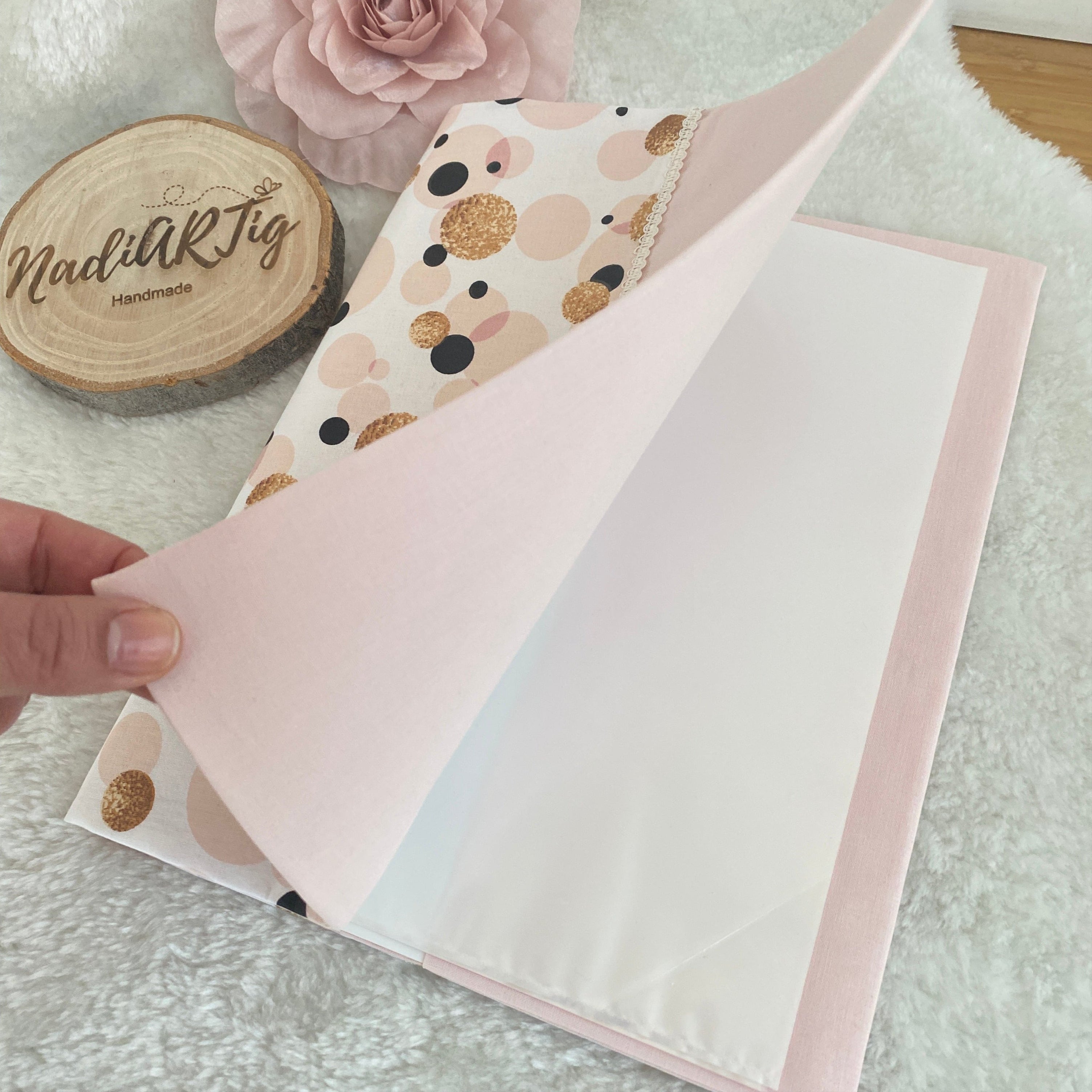 Erinnerungs-/ Zeugnismappe Dots