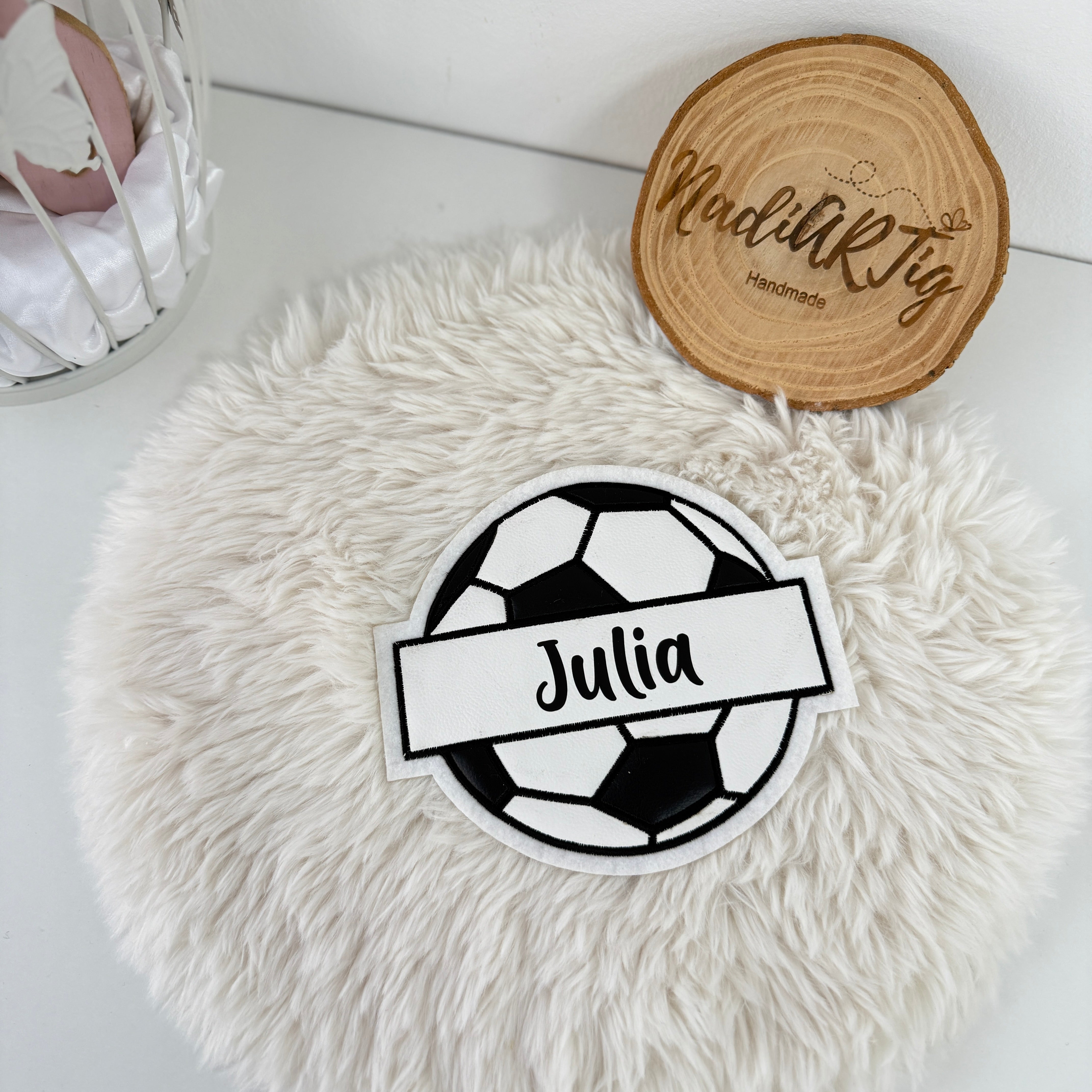 Fußball Patch/Aufnäher - in 2 Größen