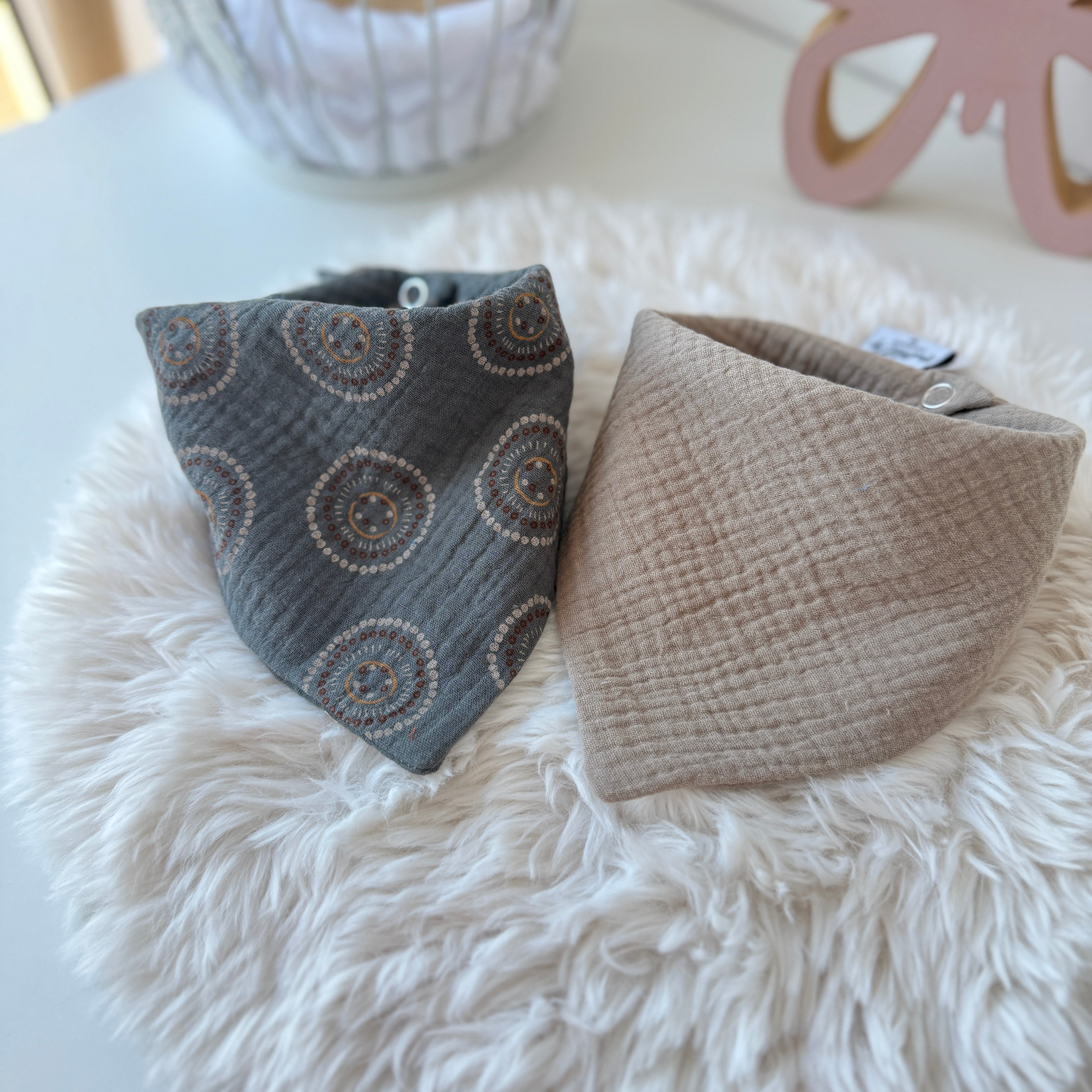 Baby Halstuch / Dreieckstuch - versch. Farben