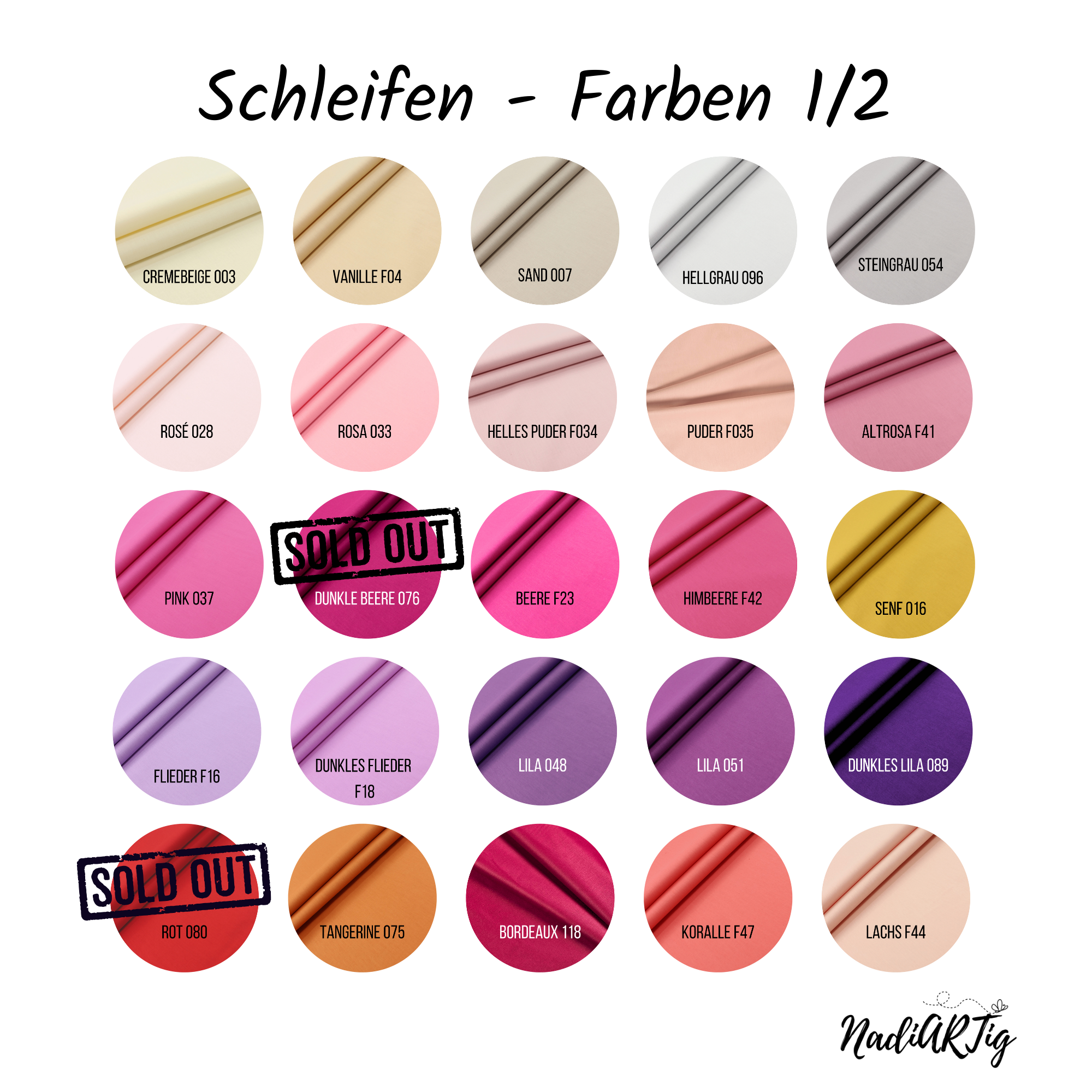 Baumwoll-Stoff-Schleife für die Schultüte | Schultütenschleife mit Namen