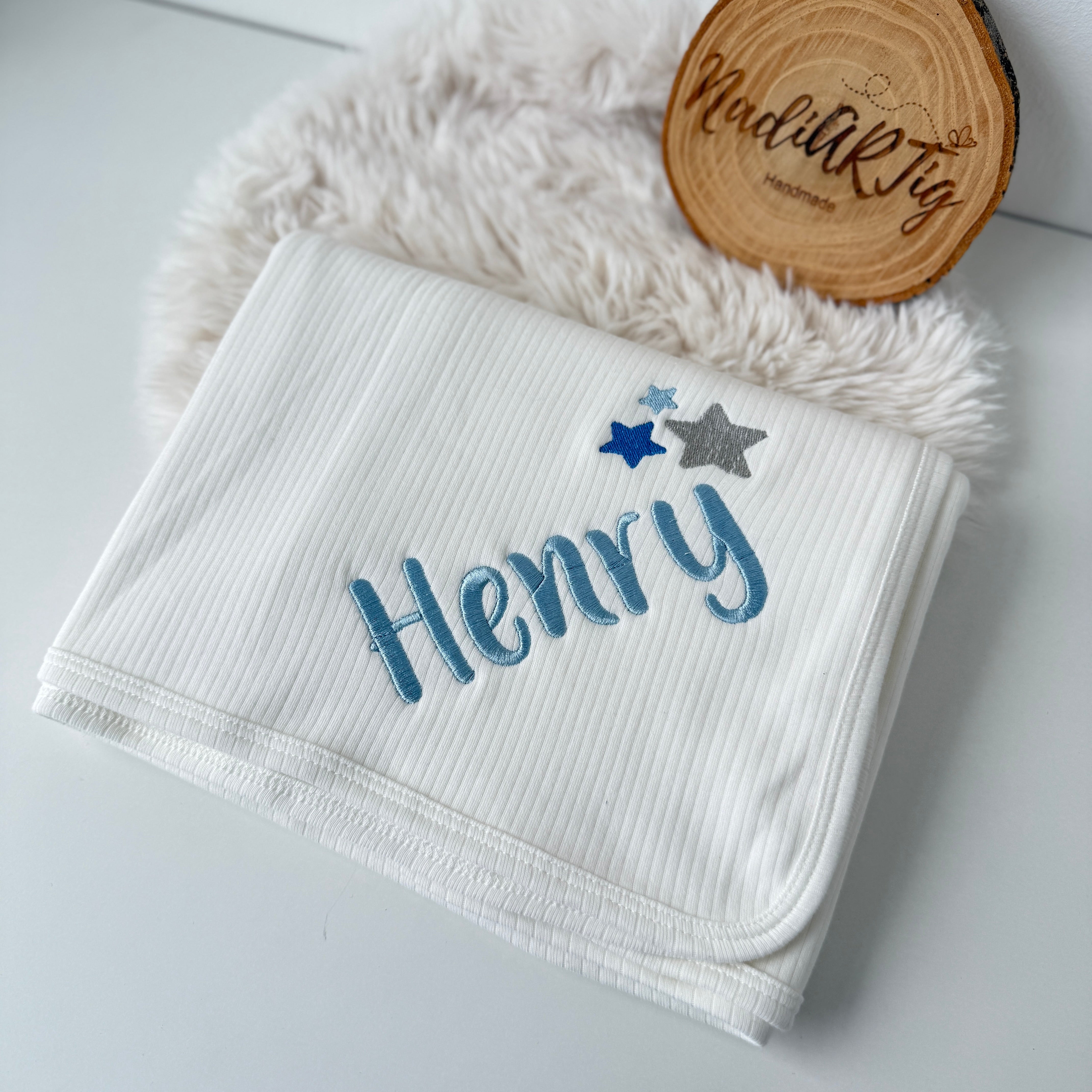 Baby-Decke mit Namen