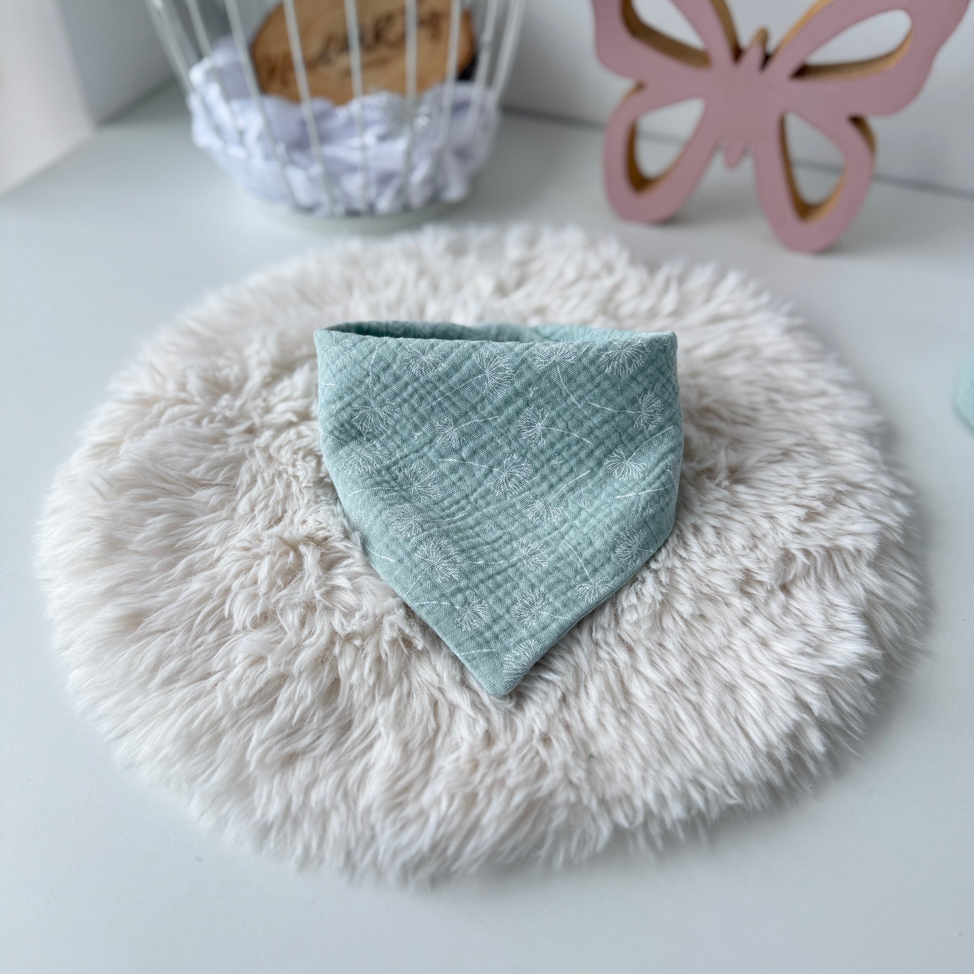 Baby Musselin Halstuch mit Namen