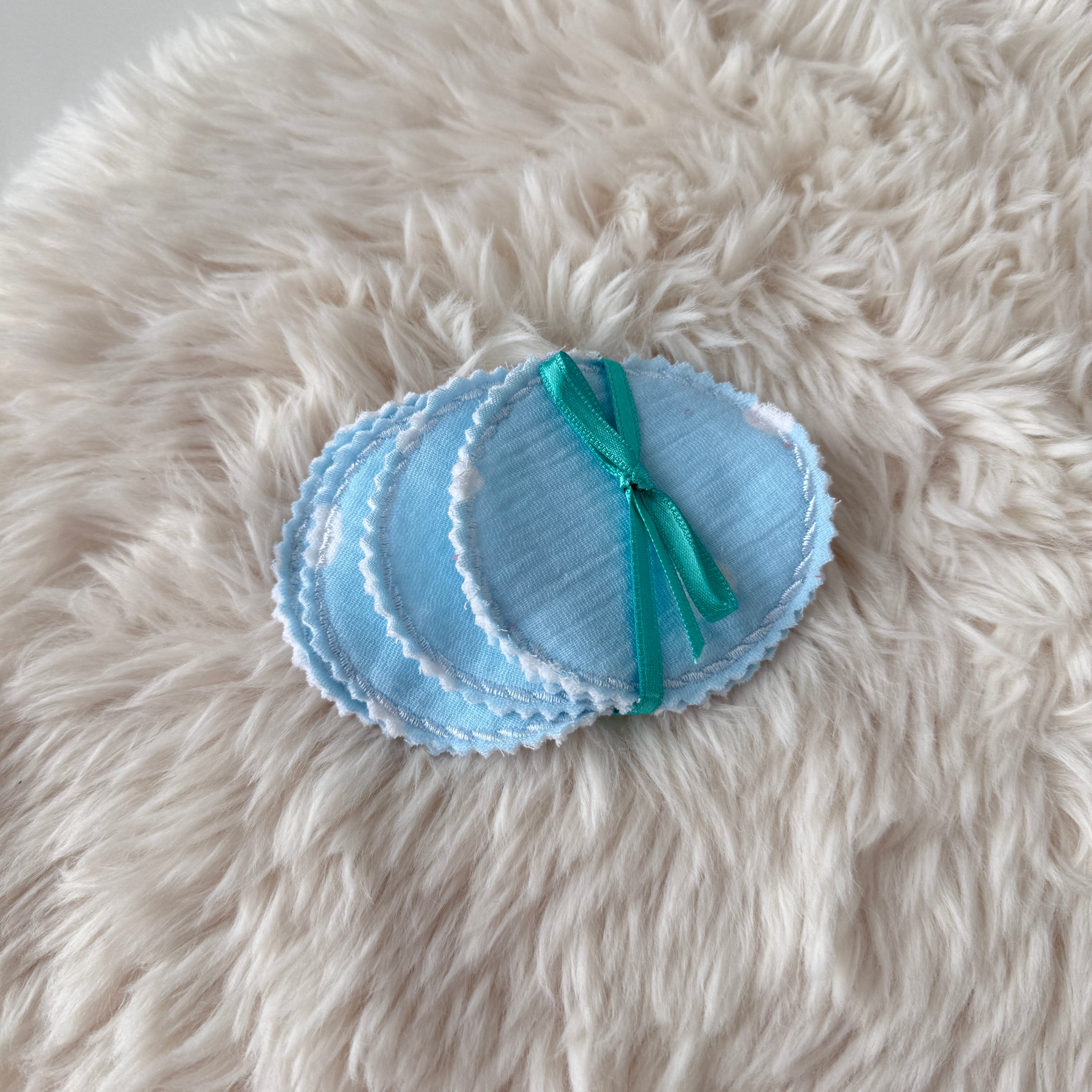 Abschminkpads 100% Baumwolle/Musselin