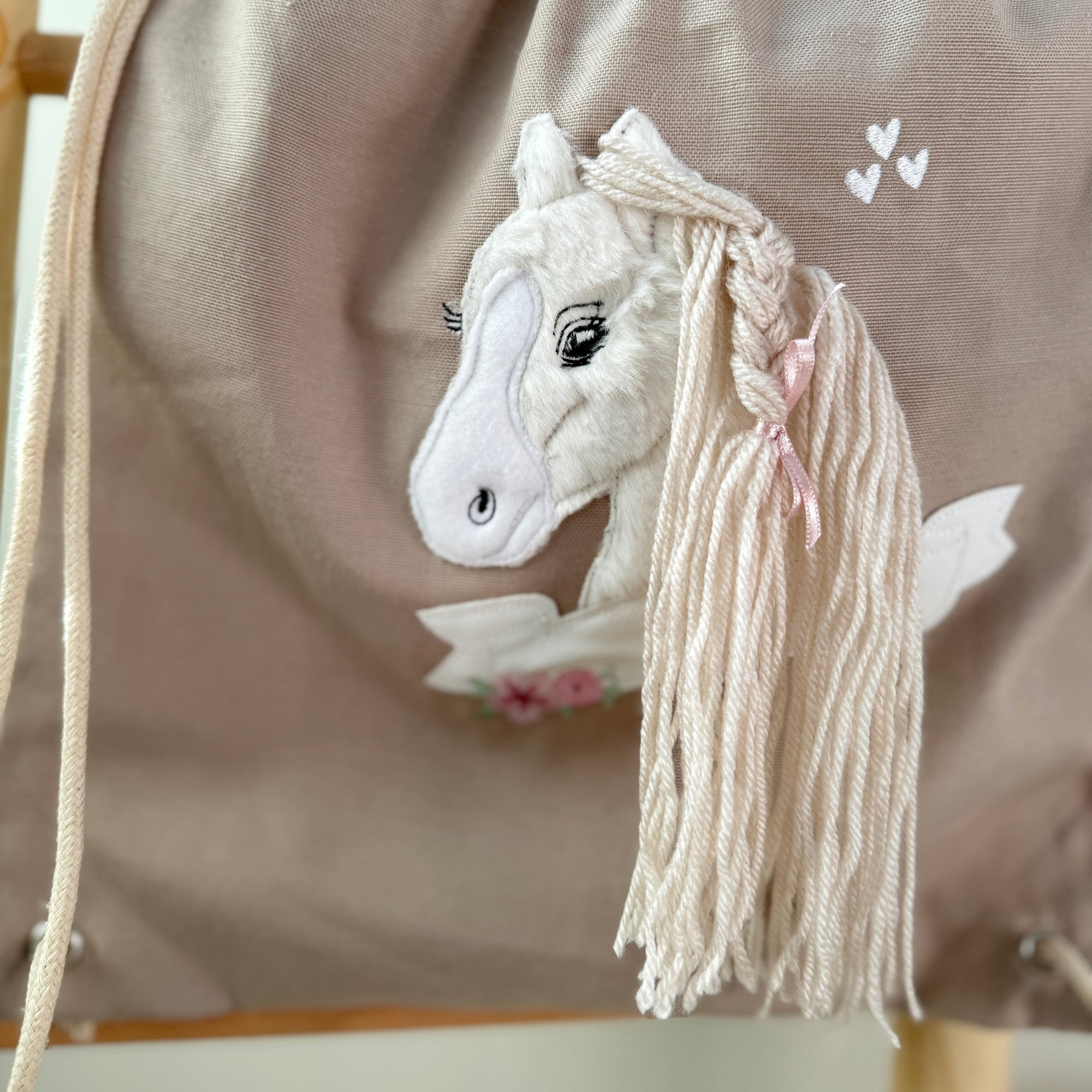 Kinder Garten Beutel Pferd 