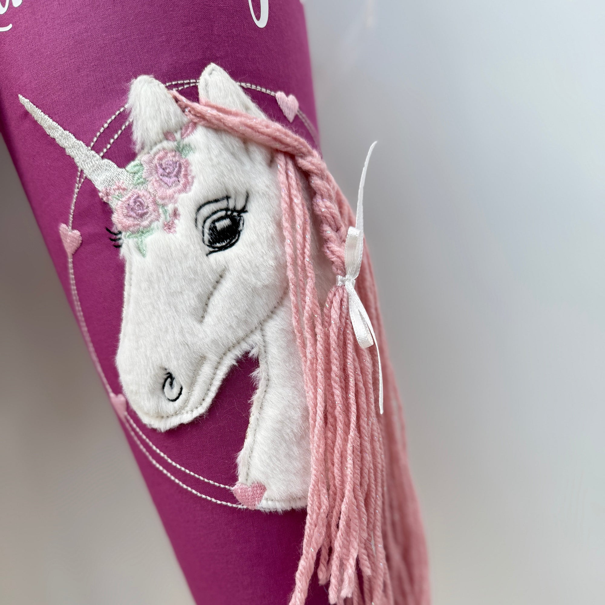 Schultüte Einhorn violett lila violett Step by Step Nuala