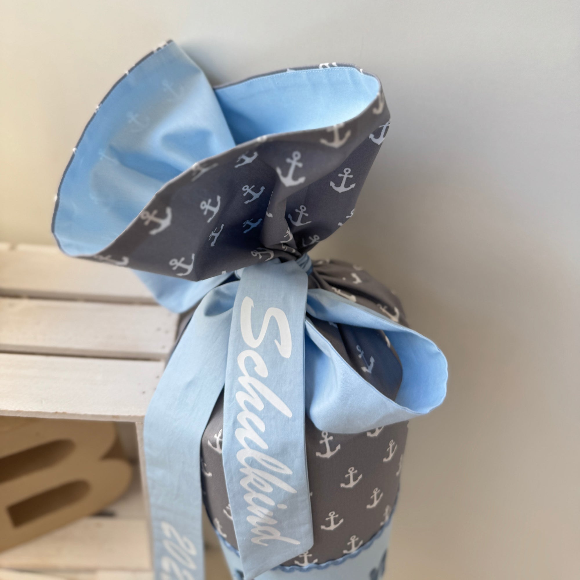 Schultüte Segel-Schiff Maritim Anker